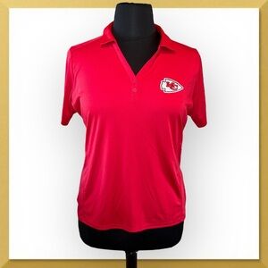 ANTIGUA Women's Kansas City Chiefs Red Tribute Polo XXL
